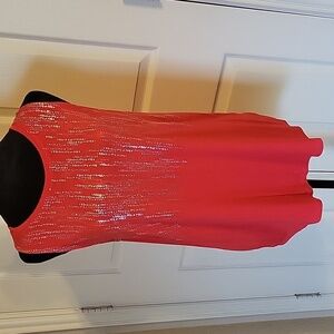 Apt 9 sleeveless red women's top